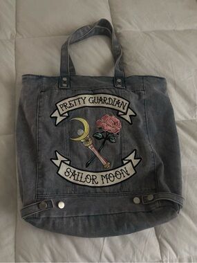 This Loungefly Sailor Moon denim tote.